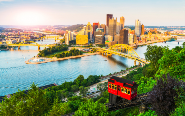 pittsburgh A view of the Pittsburgh skyline